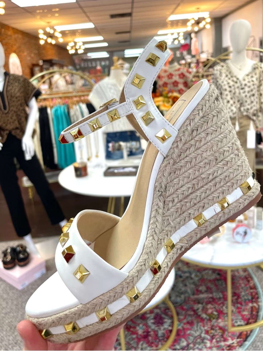 JEMMA Espadrille Wedges